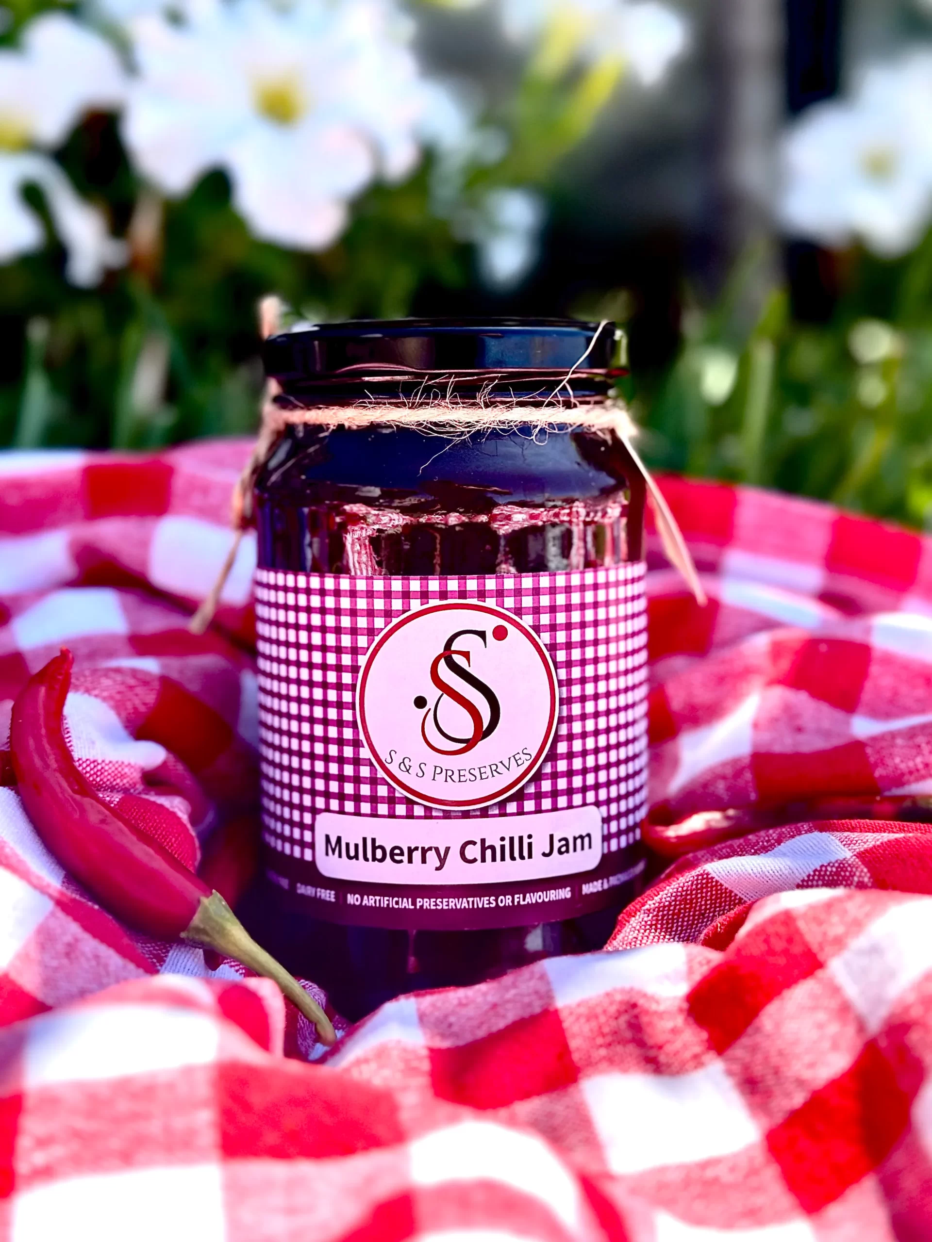 Mulberry Chilli Jam - S&S Preserves