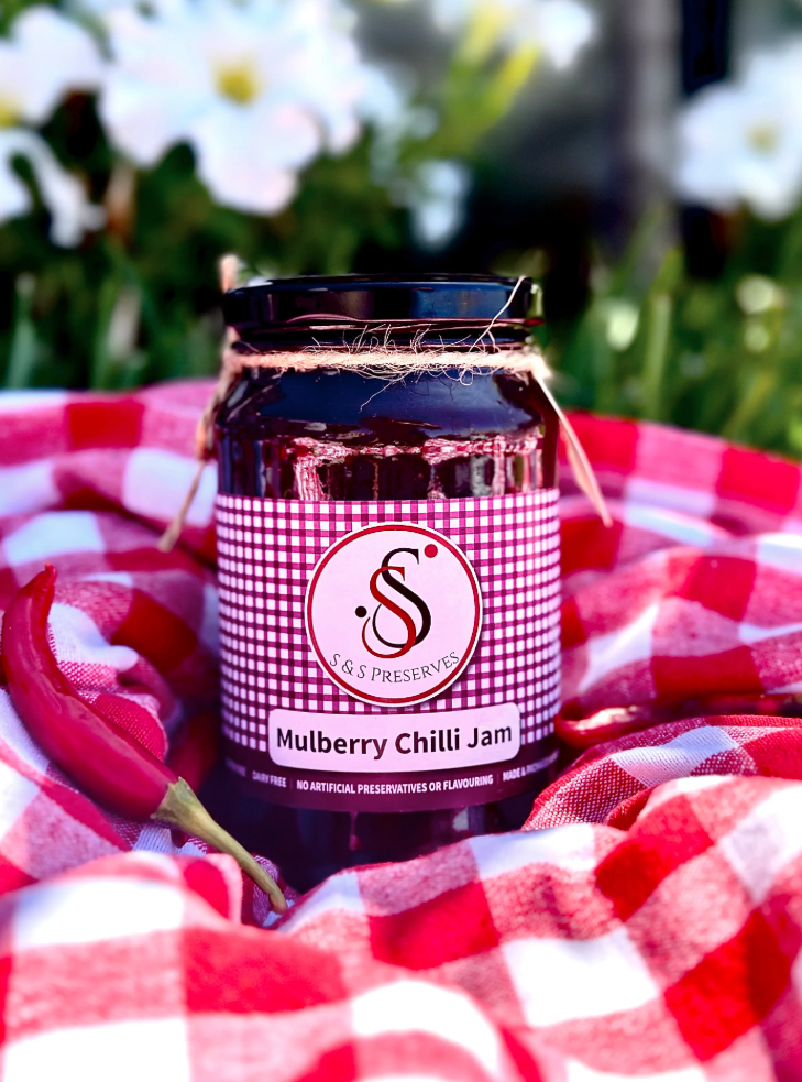 Mulberry Chilli Jam - S&S Preserves