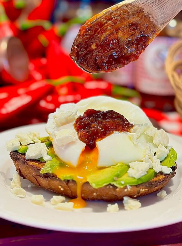 Food with Sweet Chilli Jam - S&S Preserves